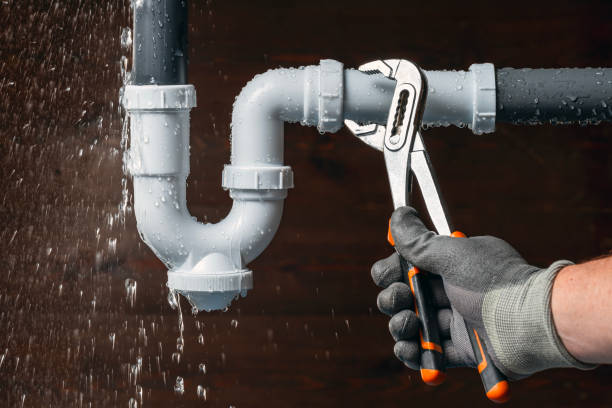 Professional Drain Cleaning technician working in Bayside, WI
